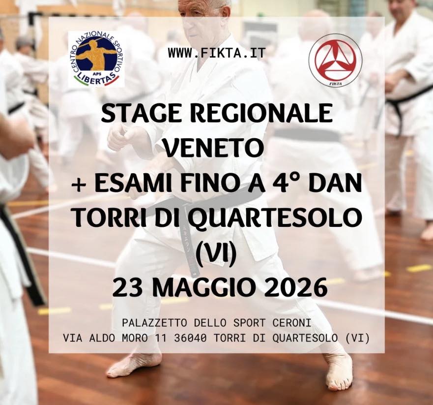 Stage Regionale Veneto e Nuove Cinture Nere per il Ki Kai Dojo